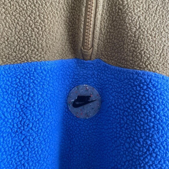 Nike Fleece Quarter Zip Sweatshirt B 65 E - Picture 2 of 2